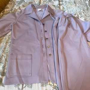 Vintage Coat and Skirt, Rose Pale